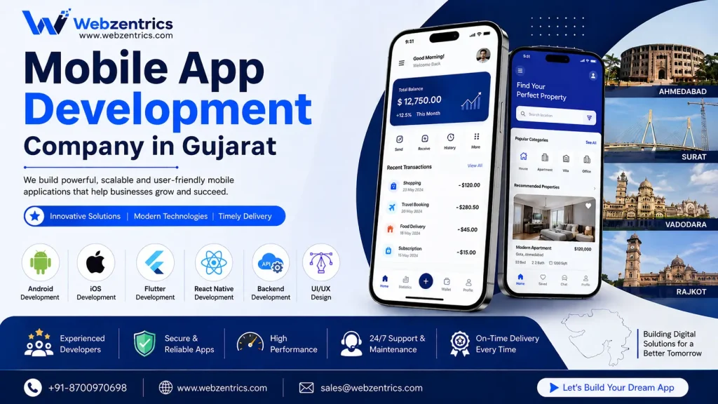 Mobile App Development Company in Gujarat | App Services 2026
