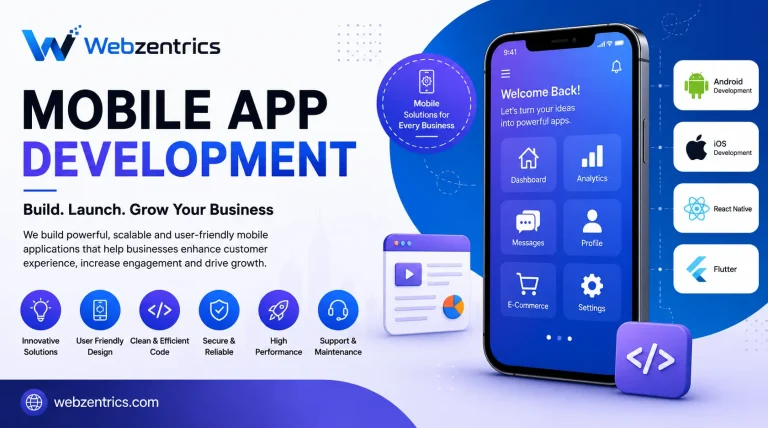 Mobile App Development Guide 2026 | Types, Process & Benefits