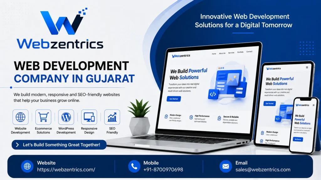 Web Development Company in Gujarat 2026